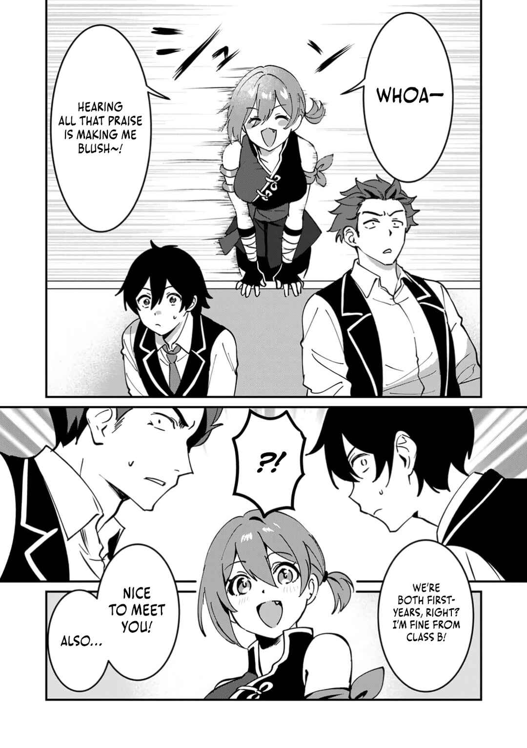 Page 22 Chapter 6 Hazure Skill Nendouryoku (Tadashi Level MAX) de Musou suru ~Te wo Kazasu Dake desu. Eishou to ka Hissatsu Waza to ka Irimasen. Nenjiru Dake de Taosemasu~