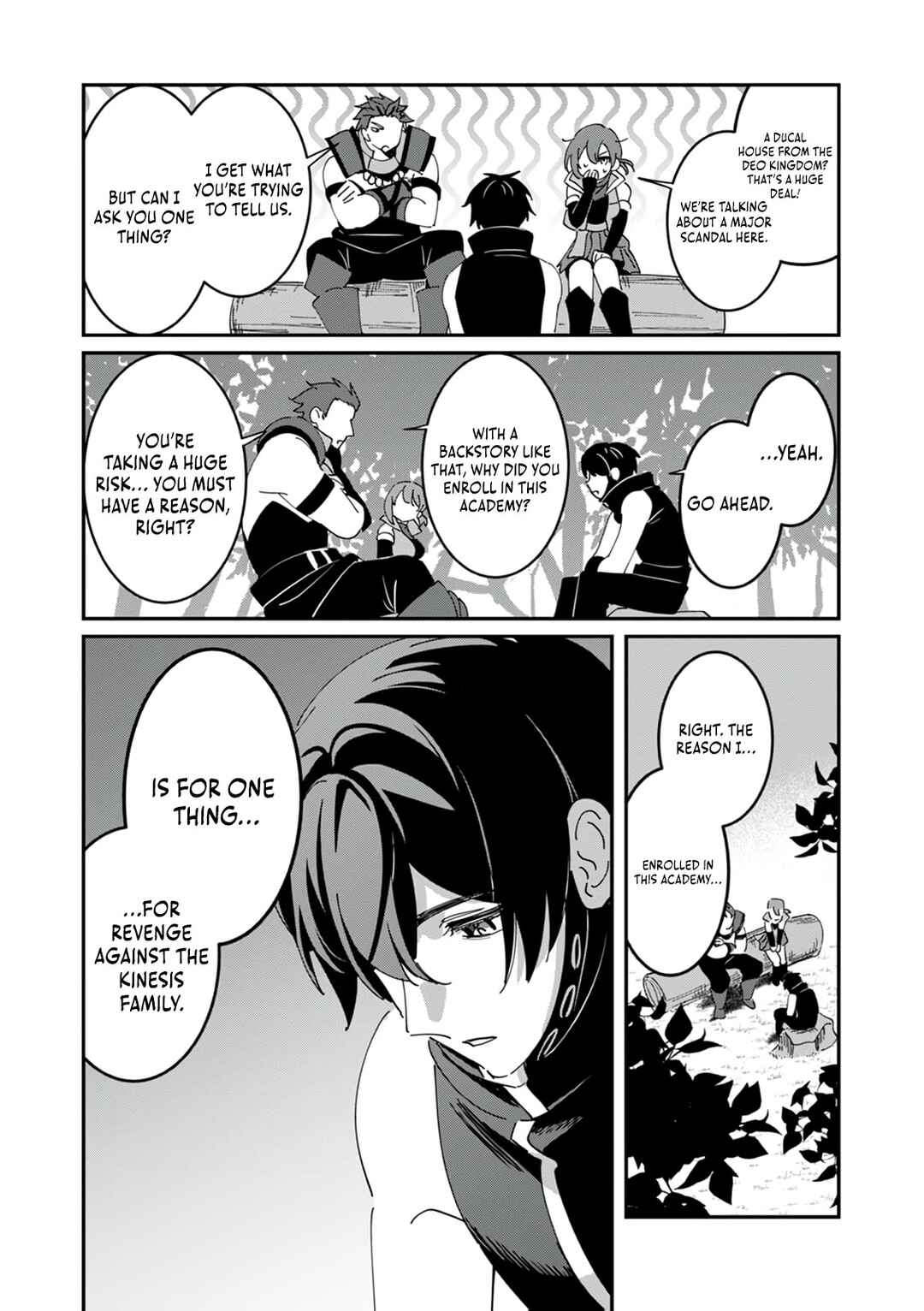 Page 11 Chapter 13 Hazure Skill Nendouryoku (Tadashi Level MAX) de Musou suru ~Te wo Kazasu Dake desu. Eishou to ka Hissatsu Waza to ka Irimasen. Nenjiru Dake de Taosemasu~
