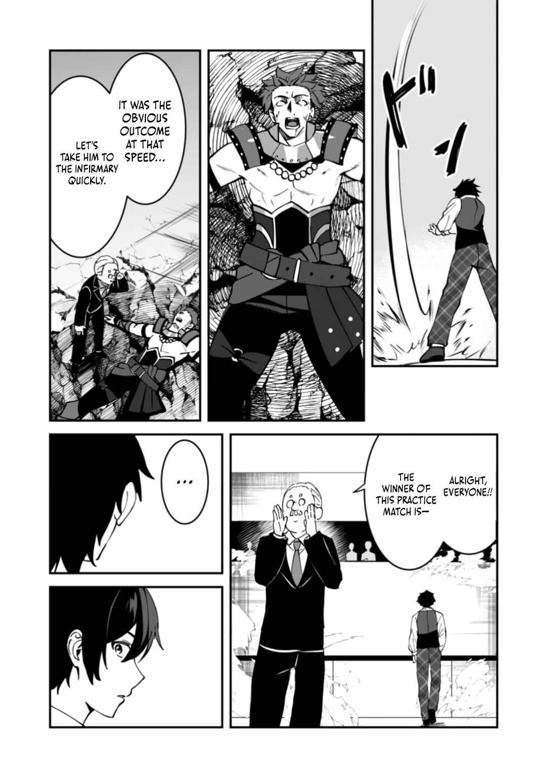 Page 13 Chapter 4 Hazure Skill Nendouryoku (Tadashi Level MAX) de Musou suru ~Te wo Kazasu Dake desu. Eishou to ka Hissatsu Waza to ka Irimasen. Nenjiru Dake de Taosemasu~