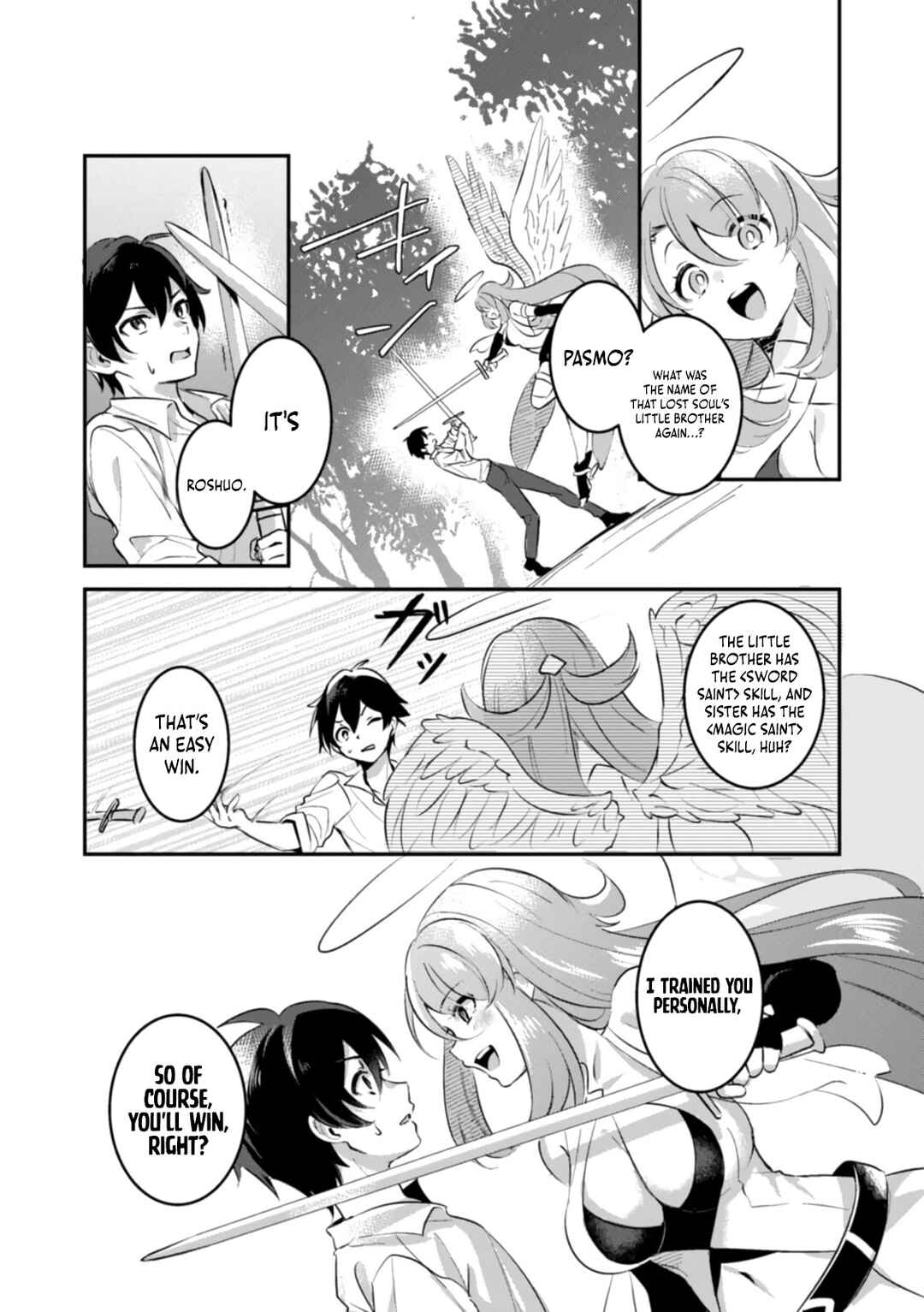 Page 12 Chapter 2 Hazure Skill Nendouryoku (Tadashi Level MAX) de Musou suru ~Te wo Kazasu Dake desu. Eishou to ka Hissatsu Waza to ka Irimasen. Nenjiru Dake de Taosemasu~