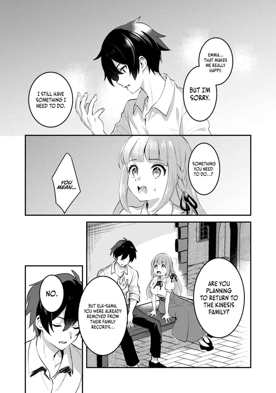 Page 36 Chapter 2 Hazure Skill Nendouryoku (Tadashi Level MAX) de Musou suru ~Te wo Kazasu Dake desu. Eishou to ka Hissatsu Waza to ka Irimasen. Nenjiru Dake de Taosemasu~
