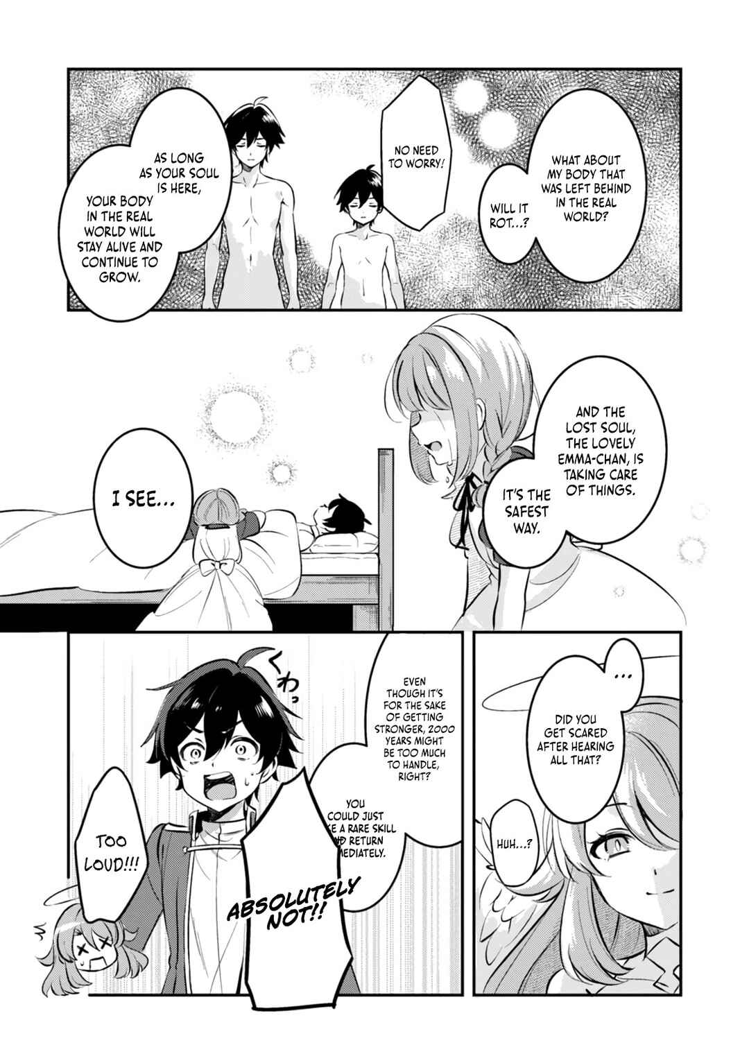 Page 5 Chapter 2 Hazure Skill Nendouryoku (Tadashi Level MAX) de Musou suru ~Te wo Kazasu Dake desu. Eishou to ka Hissatsu Waza to ka Irimasen. Nenjiru Dake de Taosemasu~