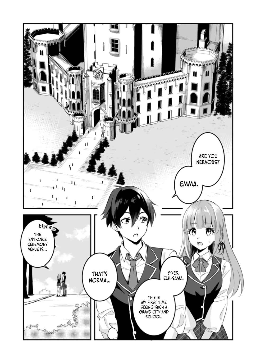 Page 9 Chapter 3 Hazure Skill Nendouryoku (Tadashi Level MAX) de Musou suru ~Te wo Kazasu Dake desu. Eishou to ka Hissatsu Waza to ka Irimasen. Nenjiru Dake de Taosemasu~