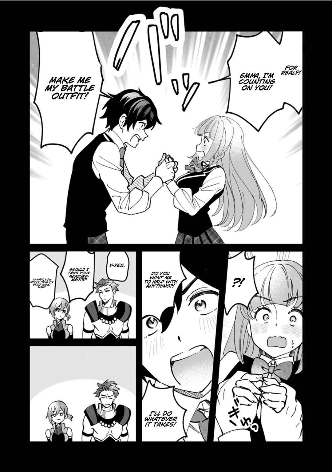 Page 17 Chapter 8 Hazure Skill Nendouryoku (Tadashi Level MAX) de Musou suru ~Te wo Kazasu Dake desu. Eishou to ka Hissatsu Waza to ka Irimasen. Nenjiru Dake de Taosemasu~