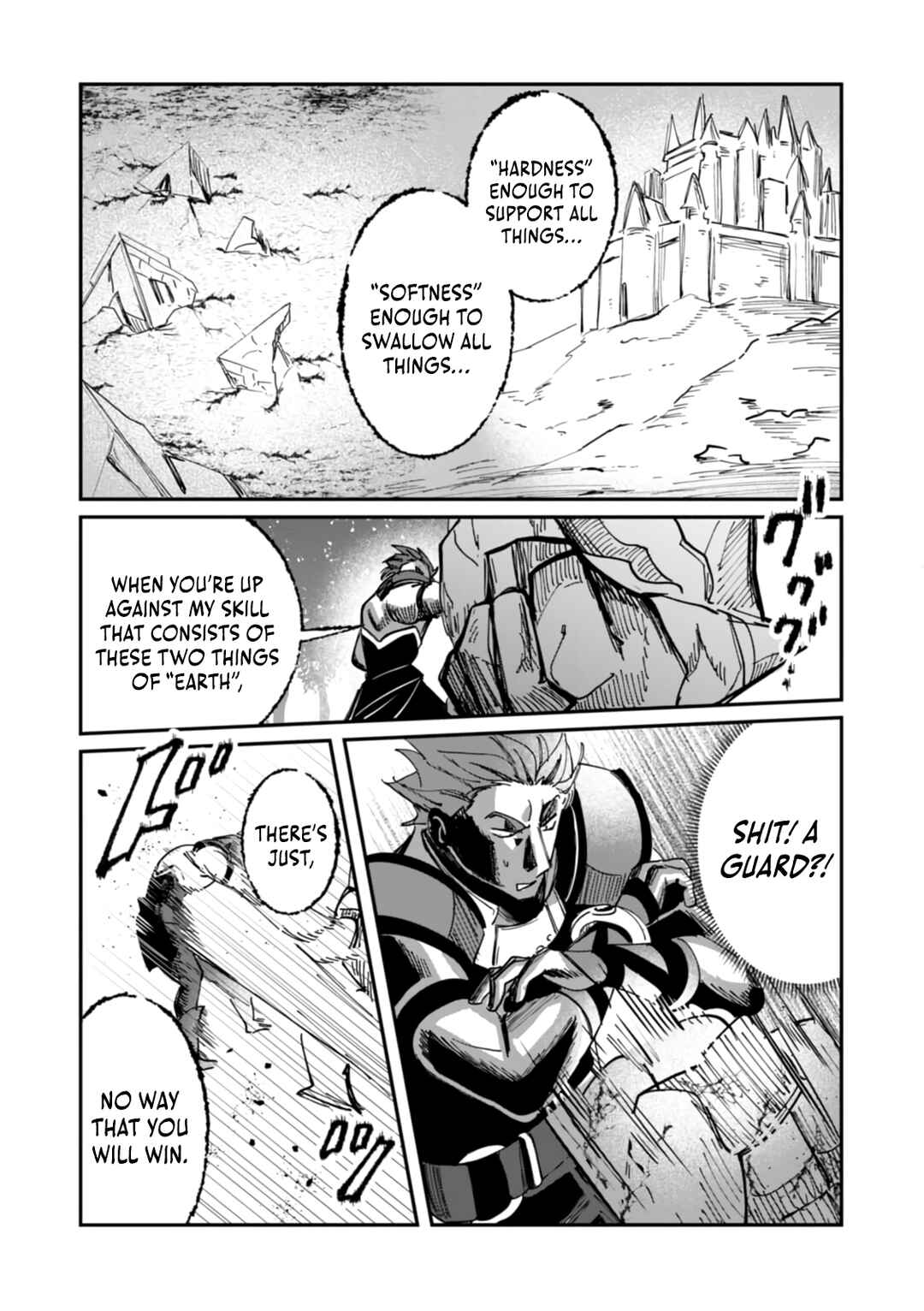 Page 15 Chapter 14 Hazure Skill Nendouryoku (Tadashi Level MAX) de Musou suru ~Te wo Kazasu Dake desu. Eishou to ka Hissatsu Waza to ka Irimasen. Nenjiru Dake de Taosemasu~