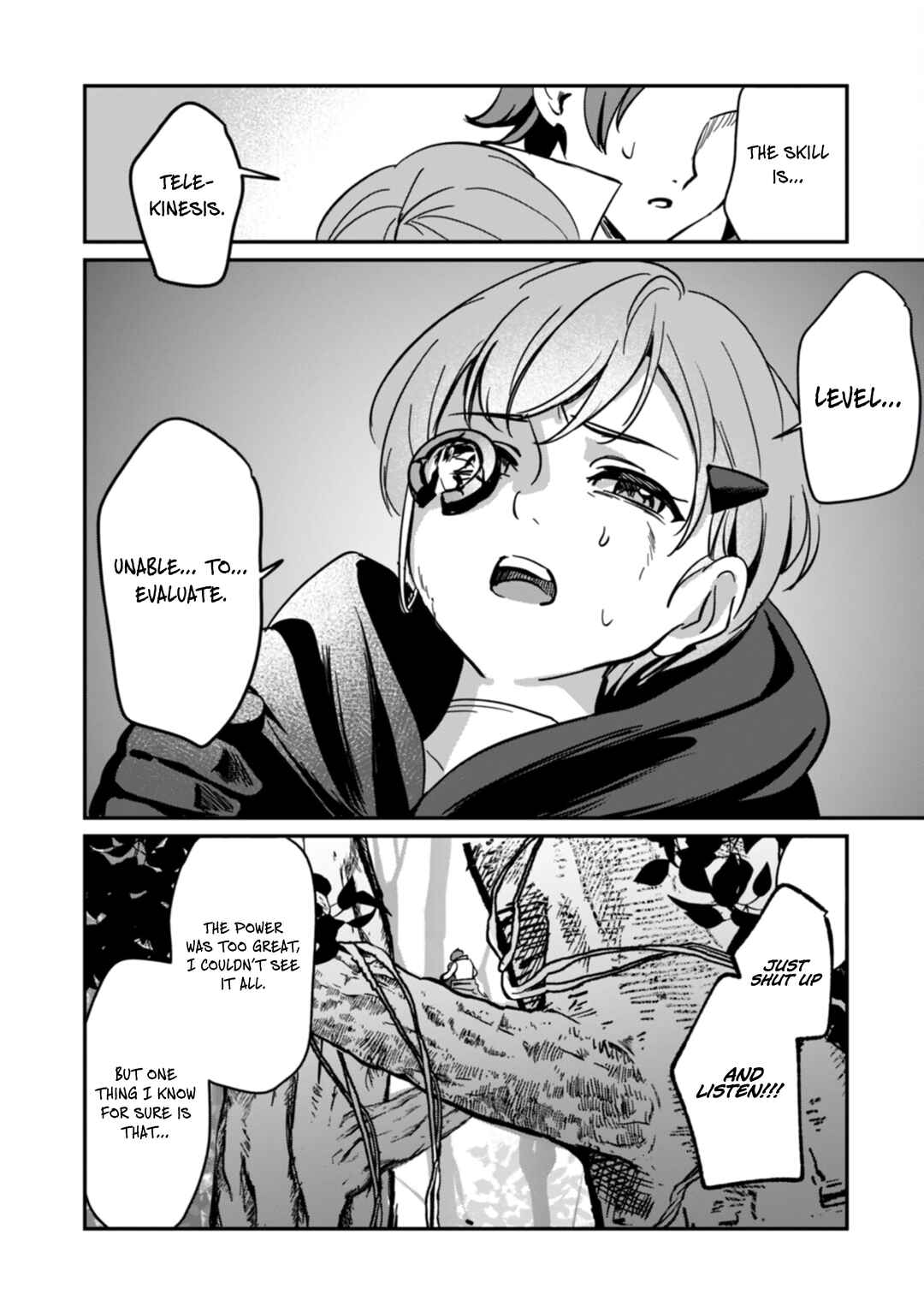 Page 13 Chapter 12 Hazure Skill Nendouryoku (Tadashi Level MAX) de Musou suru ~Te wo Kazasu Dake desu. Eishou to ka Hissatsu Waza to ka Irimasen. Nenjiru Dake de Taosemasu~