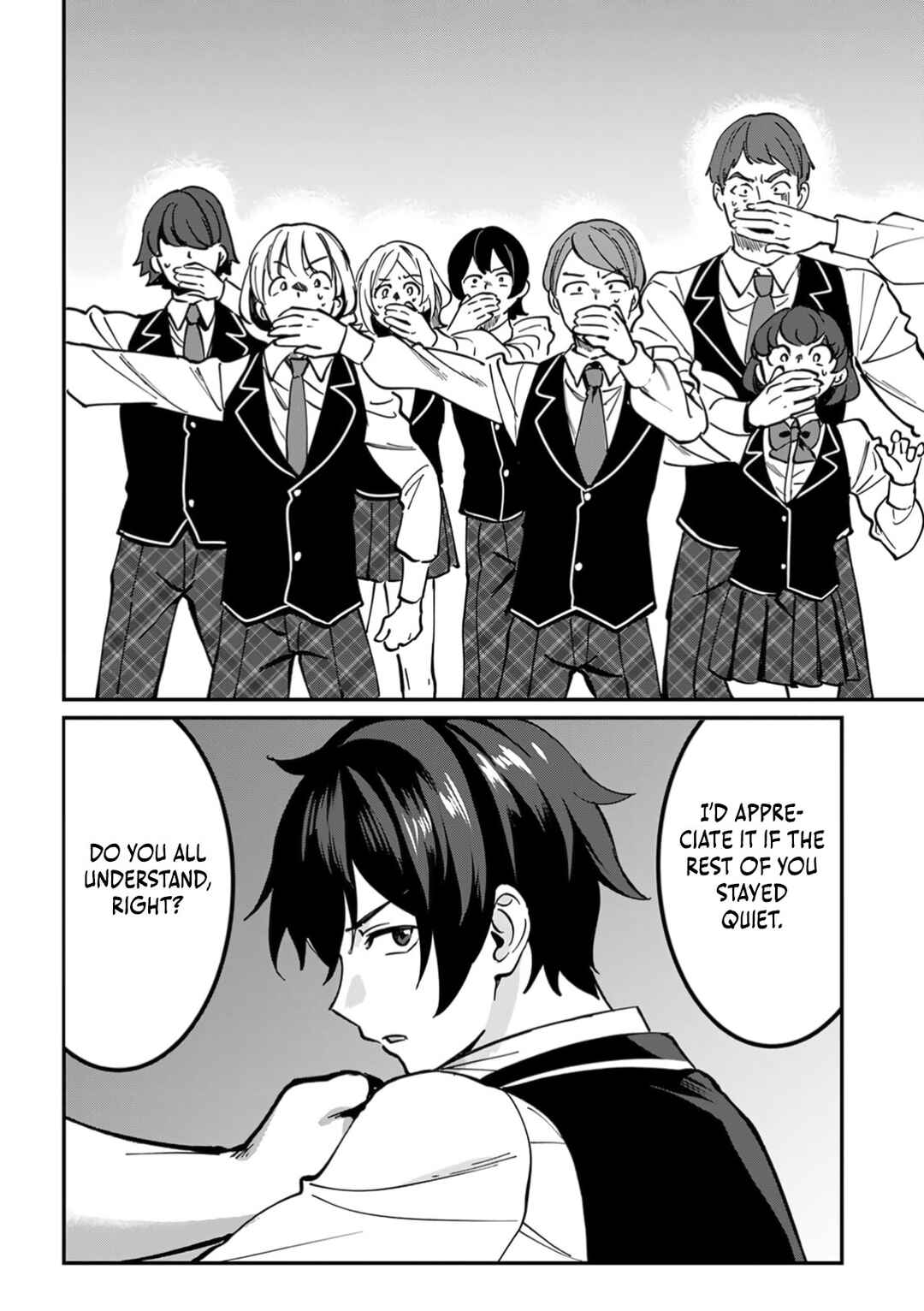 Page 14 Chapter 5 Hazure Skill Nendouryoku (Tadashi Level MAX) de Musou suru ~Te wo Kazasu Dake desu. Eishou to ka Hissatsu Waza to ka Irimasen. Nenjiru Dake de Taosemasu~