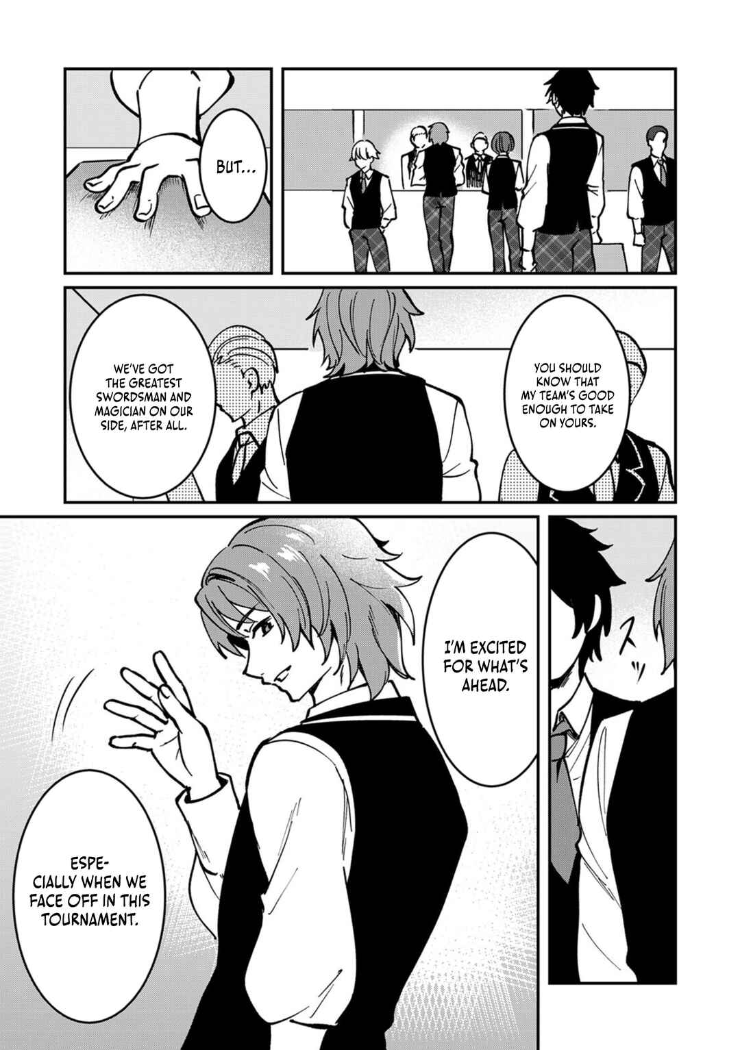 Page 11 Chapter 7 Hazure Skill Nendouryoku (Tadashi Level MAX) de Musou suru ~Te wo Kazasu Dake desu. Eishou to ka Hissatsu Waza to ka Irimasen. Nenjiru Dake de Taosemasu~