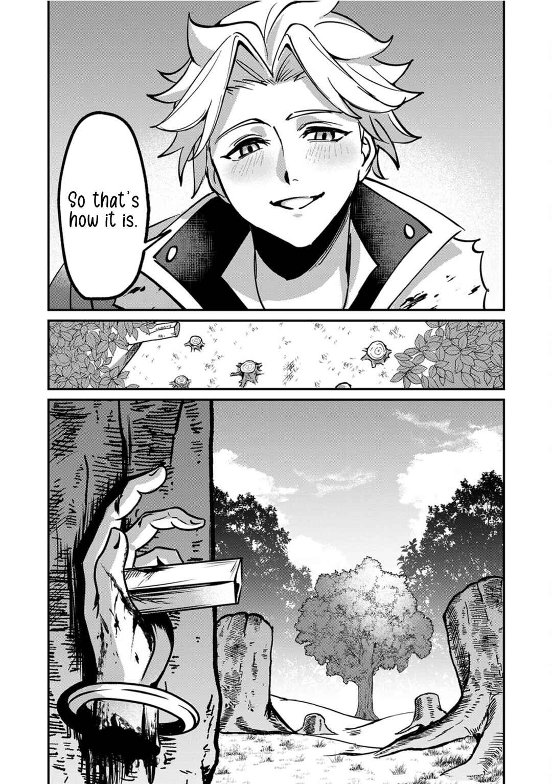Page 14 Chapter 11 Hazure Skill Nendouryoku (Tadashi Level MAX) de Musou suru ~Te wo Kazasu Dake desu. Eishou to ka Hissatsu Waza to ka Irimasen. Nenjiru Dake de Taosemasu~