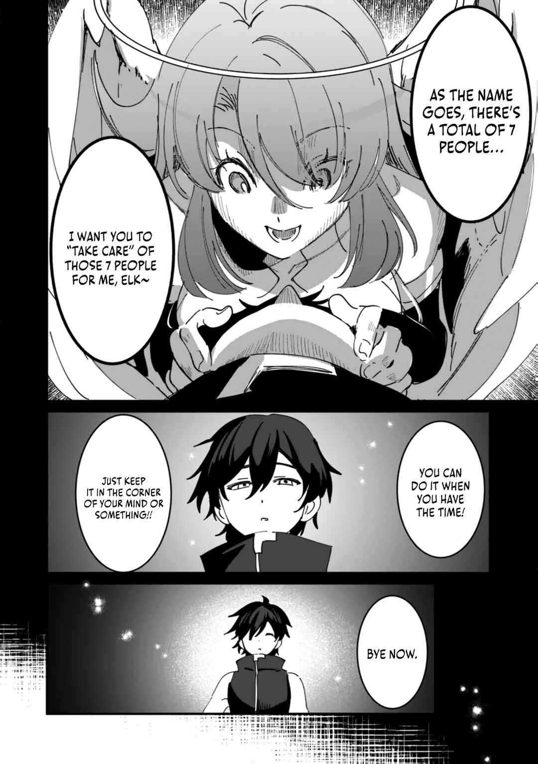 Page 25 Chapter 15 Hazure Skill Nendouryoku (Tadashi Level MAX) de Musou suru ~Te wo Kazasu Dake desu. Eishou to ka Hissatsu Waza to ka Irimasen. Nenjiru Dake de Taosemasu~