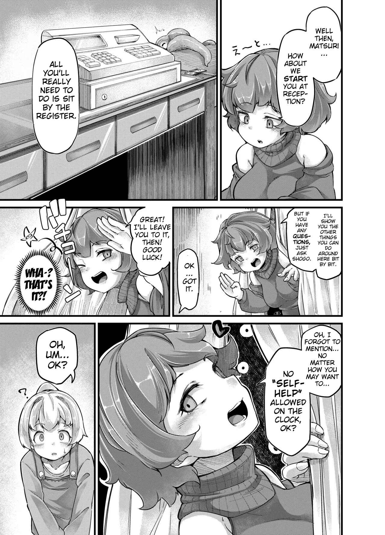 Page 11 Chapter 4 Anata no Machi no Shokushuyasan
