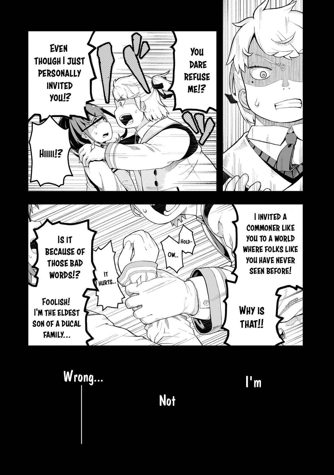 Page 22 Chapter 1 Buta Kizoku wa Mirai wo Kiri Hiraku you desu