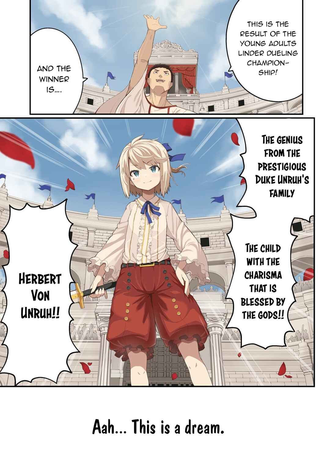 Page 3 Chapter 1 Buta Kizoku wa Mirai wo Kiri Hiraku you desu