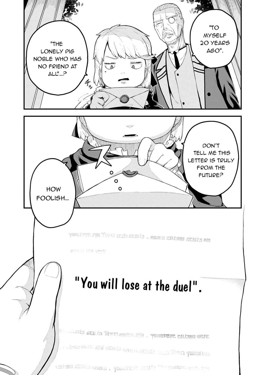 Page 47 Chapter 1 Buta Kizoku wa Mirai wo Kiri Hiraku you desu