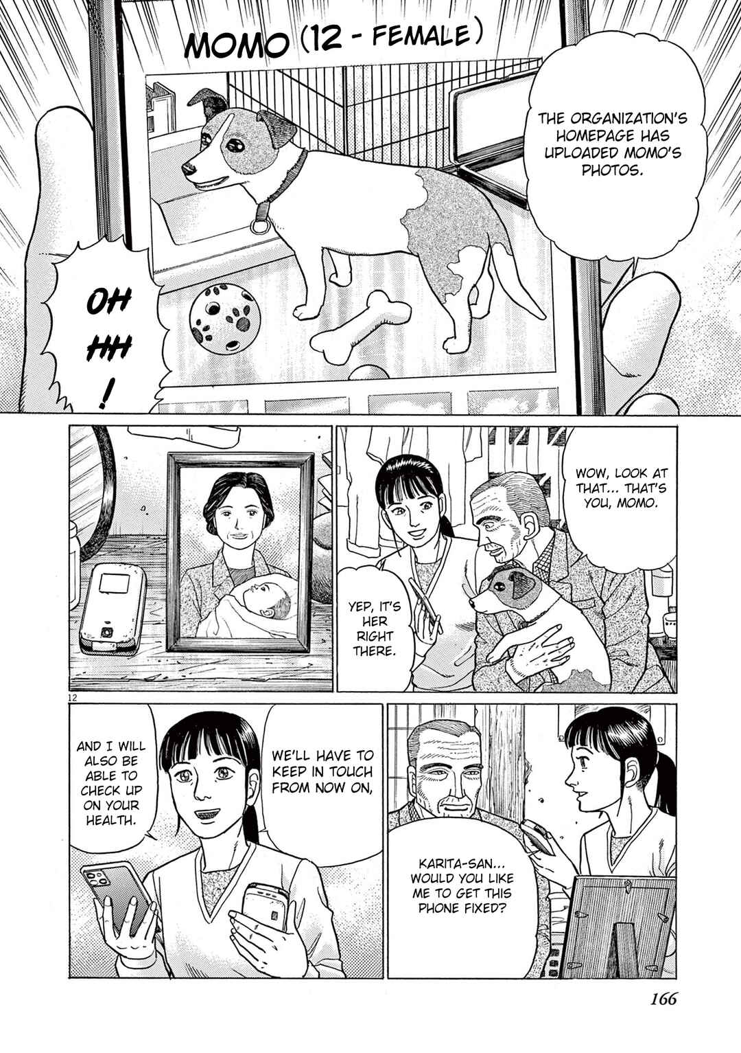 Page 12 Chapter 7 Momonoko: The last days of an old man and his beloved dog