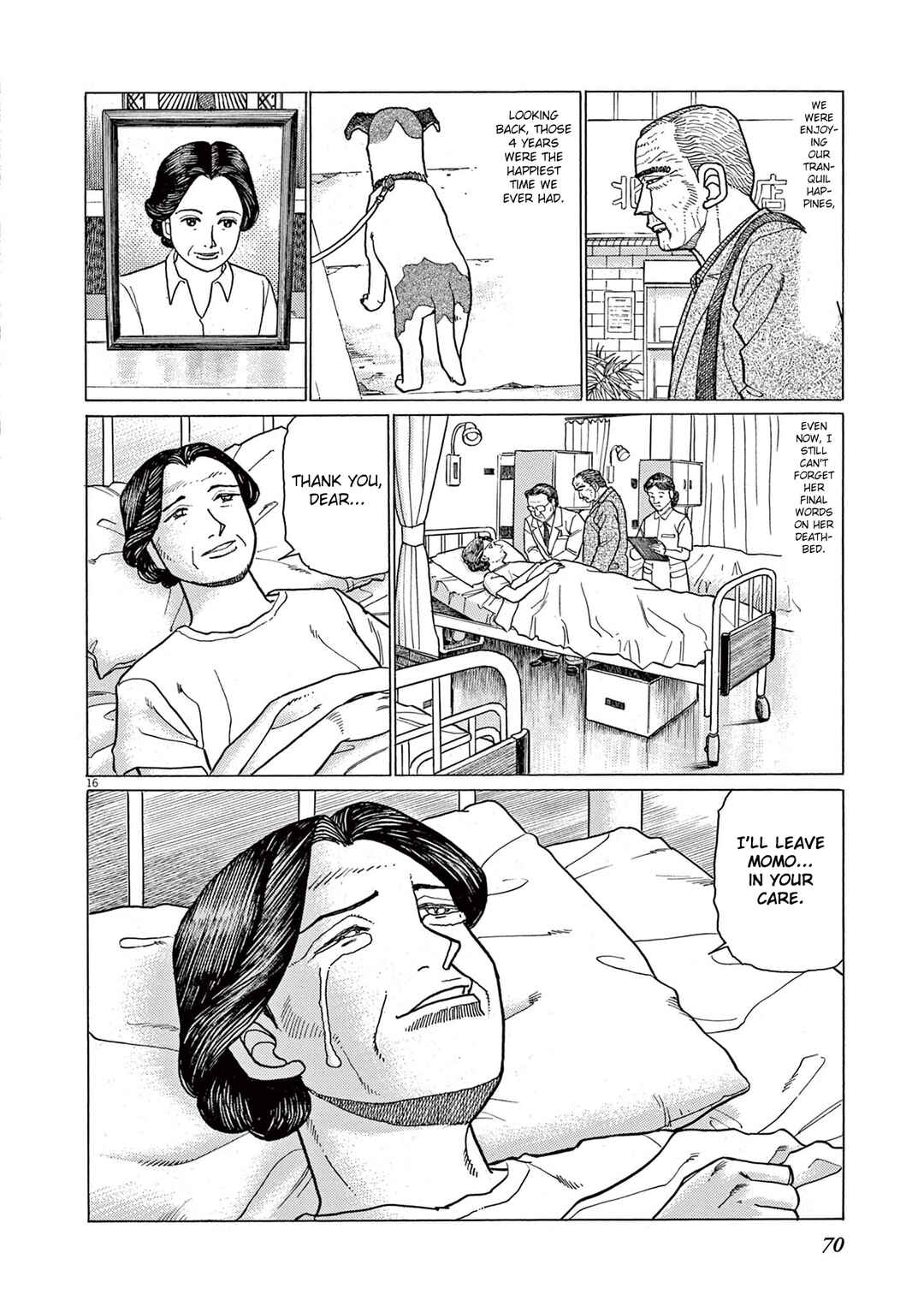 Page 16 Chapter 3 Momonoko: The last days of an old man and his beloved dog