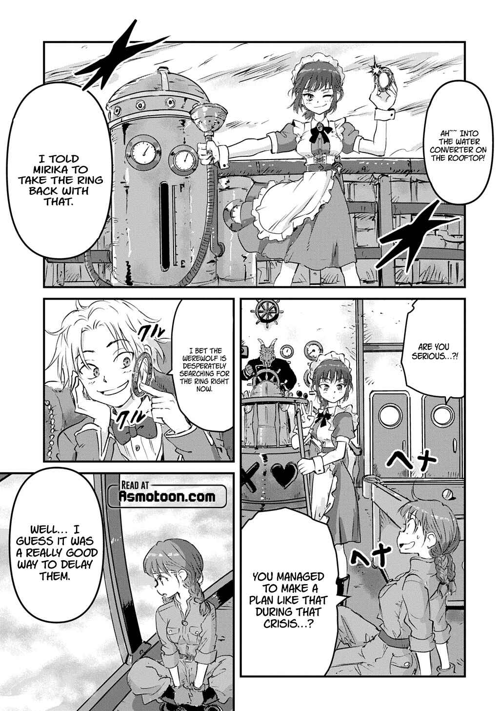 Page 14 Chapter 5 Kuuzoku Huck to Jouki no Hime