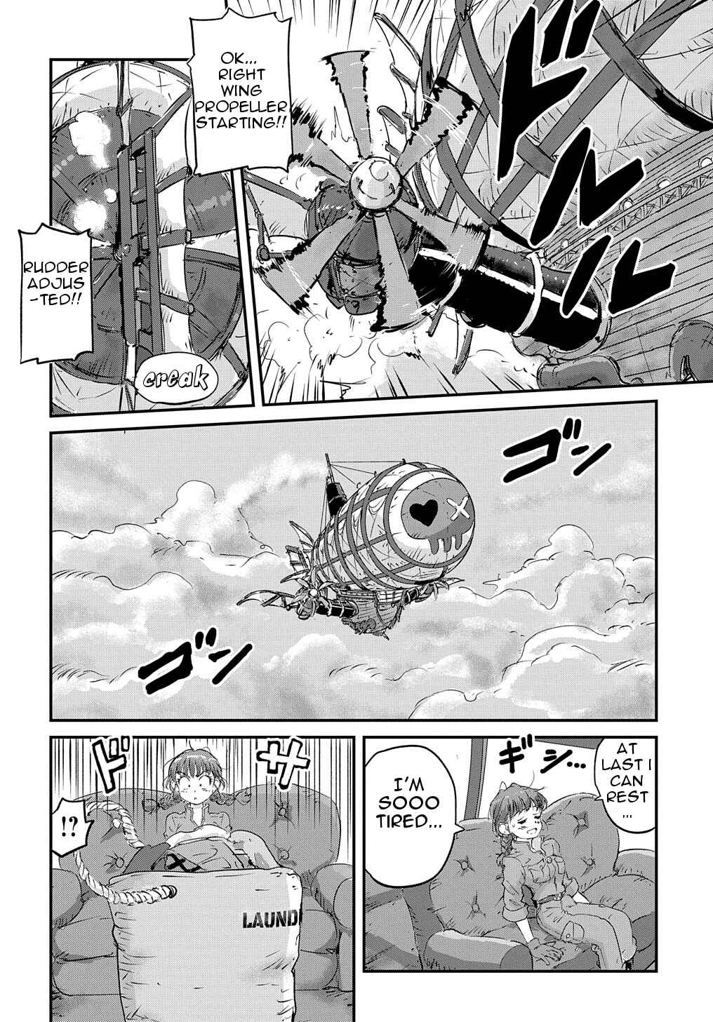 Page 10 Chapter 3 Kuuzoku Huck to Jouki no Hime