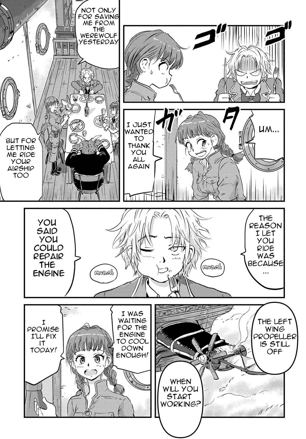 Page 3 Chapter 3 Kuuzoku Huck to Jouki no Hime