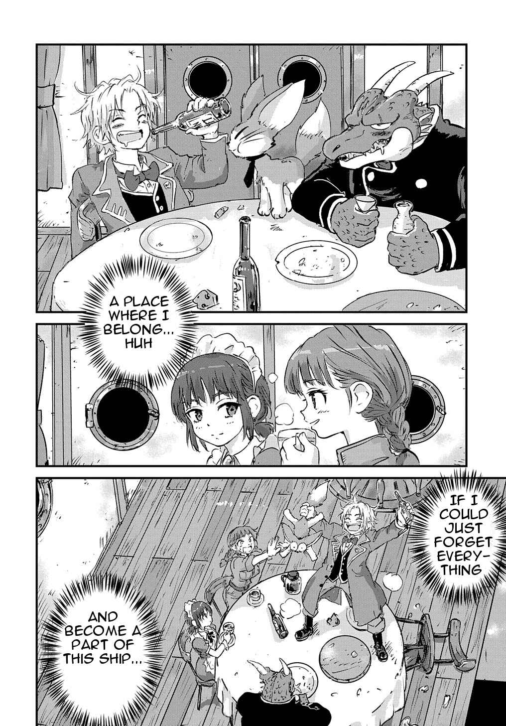 Page 34 Chapter 3 Kuuzoku Huck to Jouki no Hime