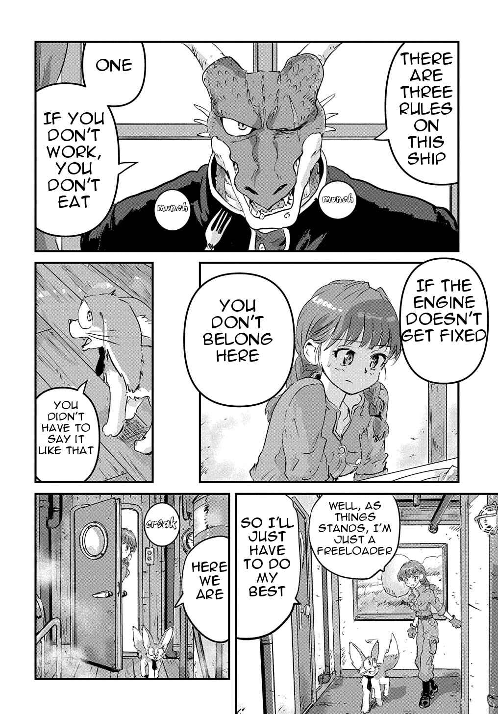 Page 4 Chapter 3 Kuuzoku Huck to Jouki no Hime