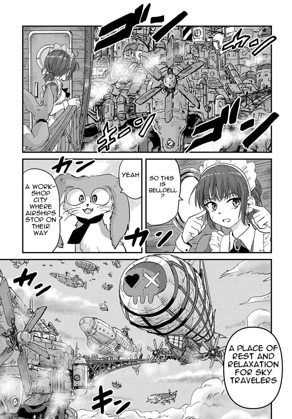 Page 4 Chapter 2 Kuuzoku Huck to Jouki no Hime