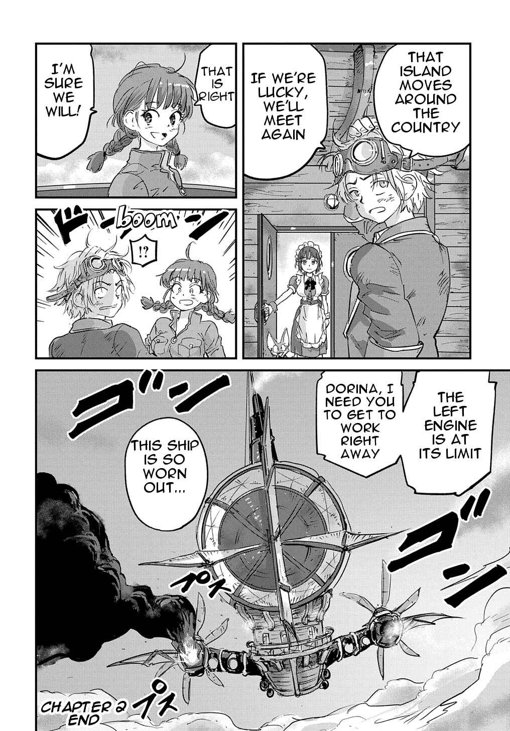 Page 47 Chapter 2 Kuuzoku Huck to Jouki no Hime