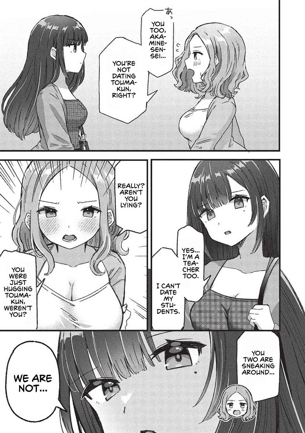 Page 35 Chapter 6 Motokano Sensei wa, Choppiri Ecchi na Katei Houmon de Kimi to no Ai wo Hagukumitai.