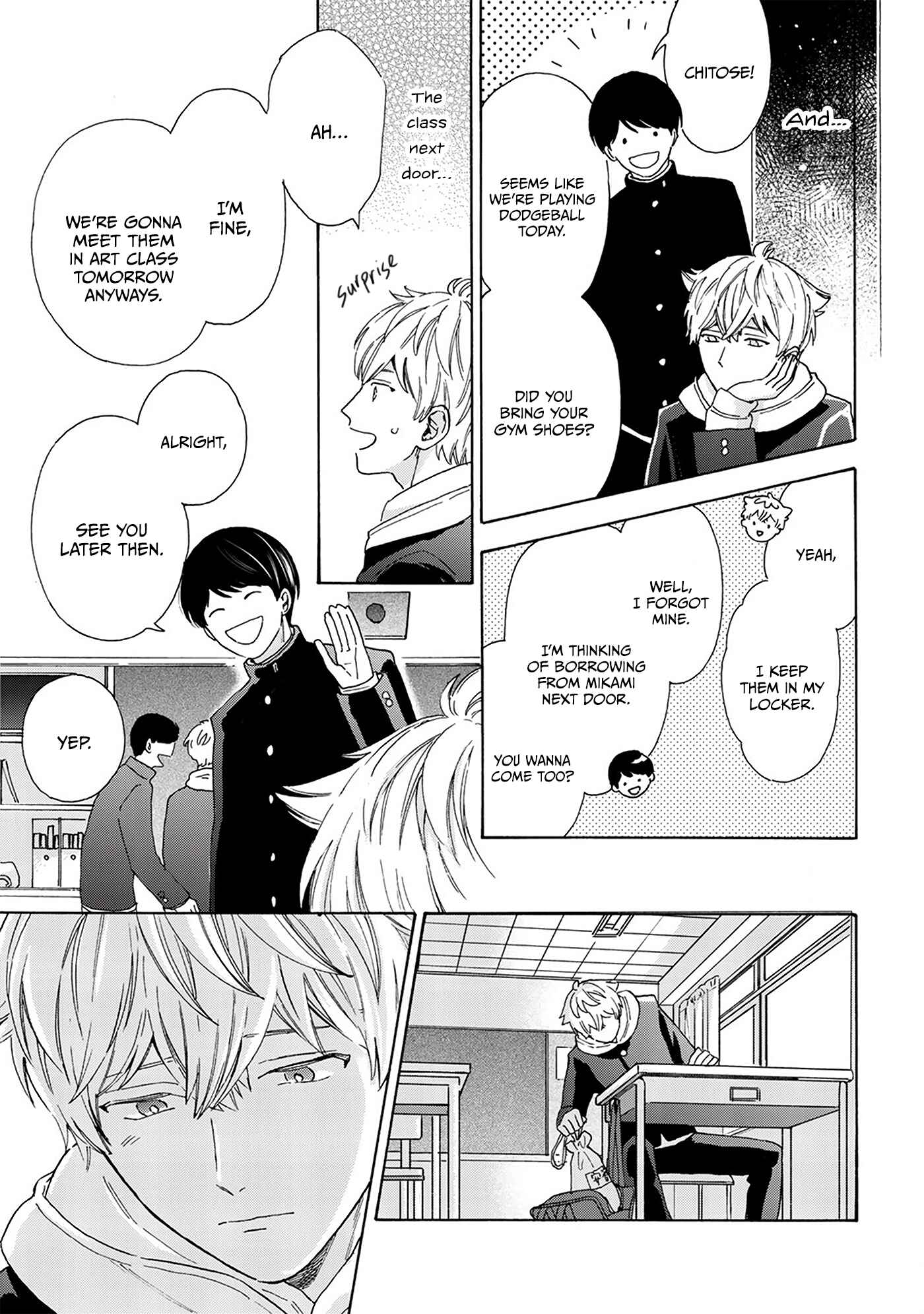 Page 4 Chapter 3 Kiss de Egaku Ittousei