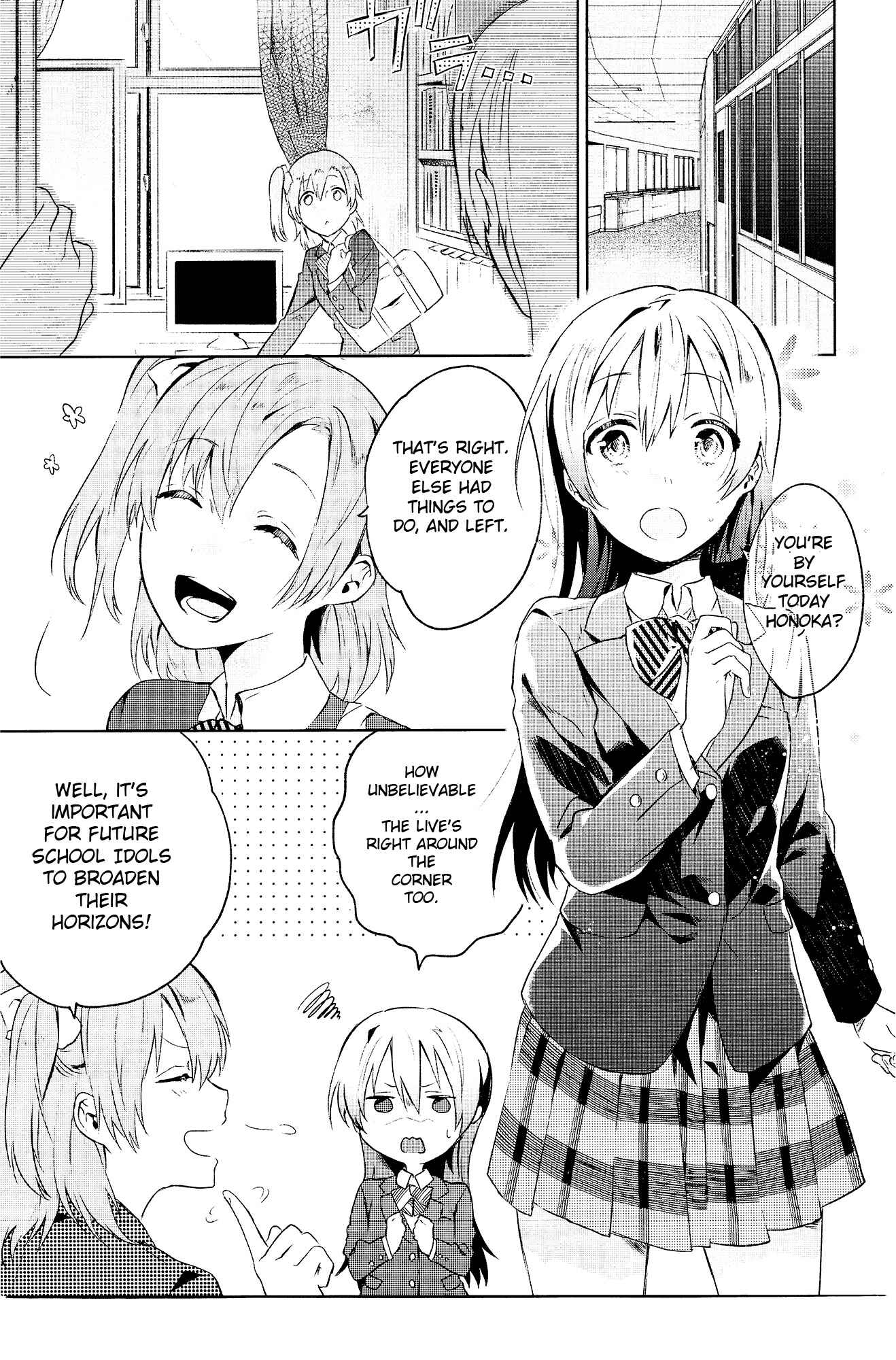 Page 4 Chapter 1 Love Live! - School Idol Days (Doujinshi)