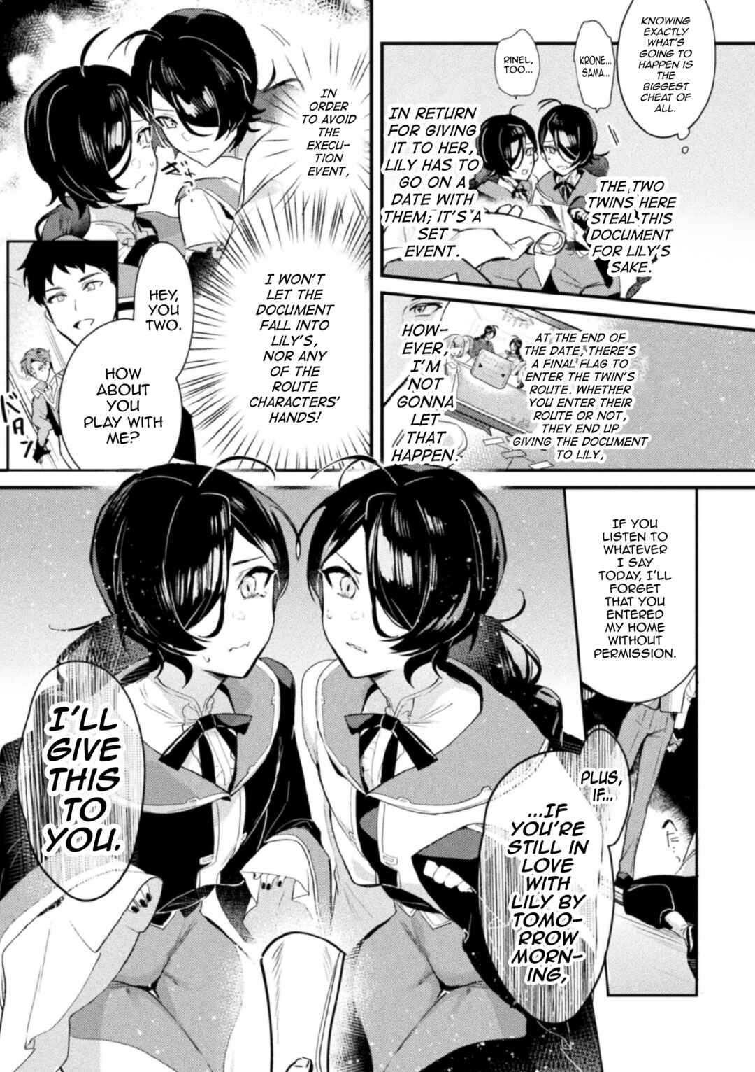 Page 9 Chapter 2 Akuyaku Reisoku Tensei ~Akogare no Otomege Chara o Kando Cheat de Kanochi Kouryaku~