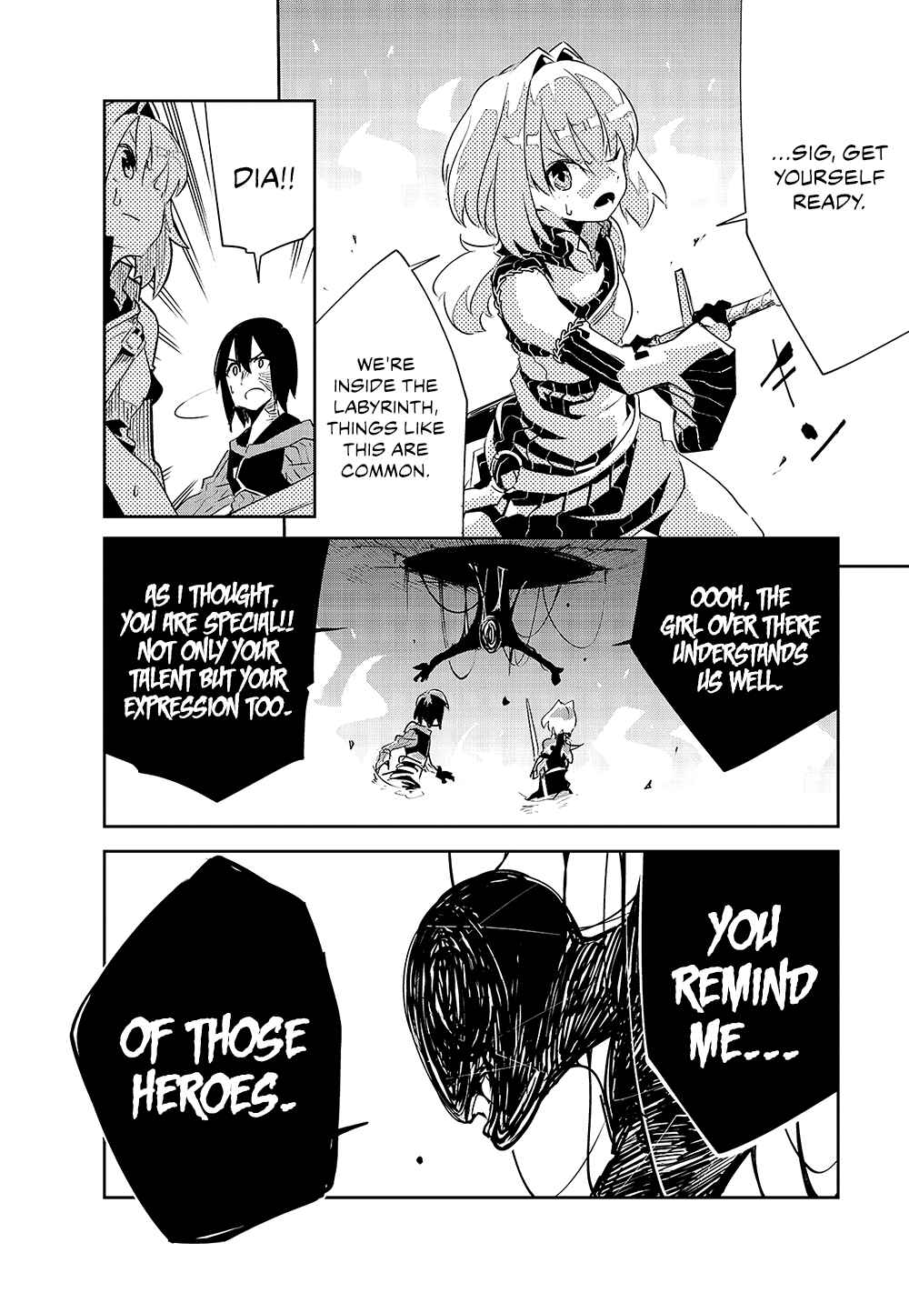 Page 12 Chapter 9 Isekai Meikyuu no Saishinbu wo Mezasou