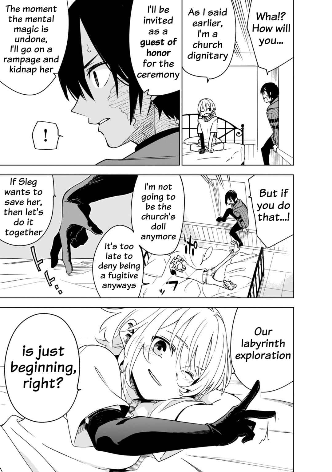 Page 11 Chapter 39 Isekai Meikyuu no Saishinbu wo Mezasou