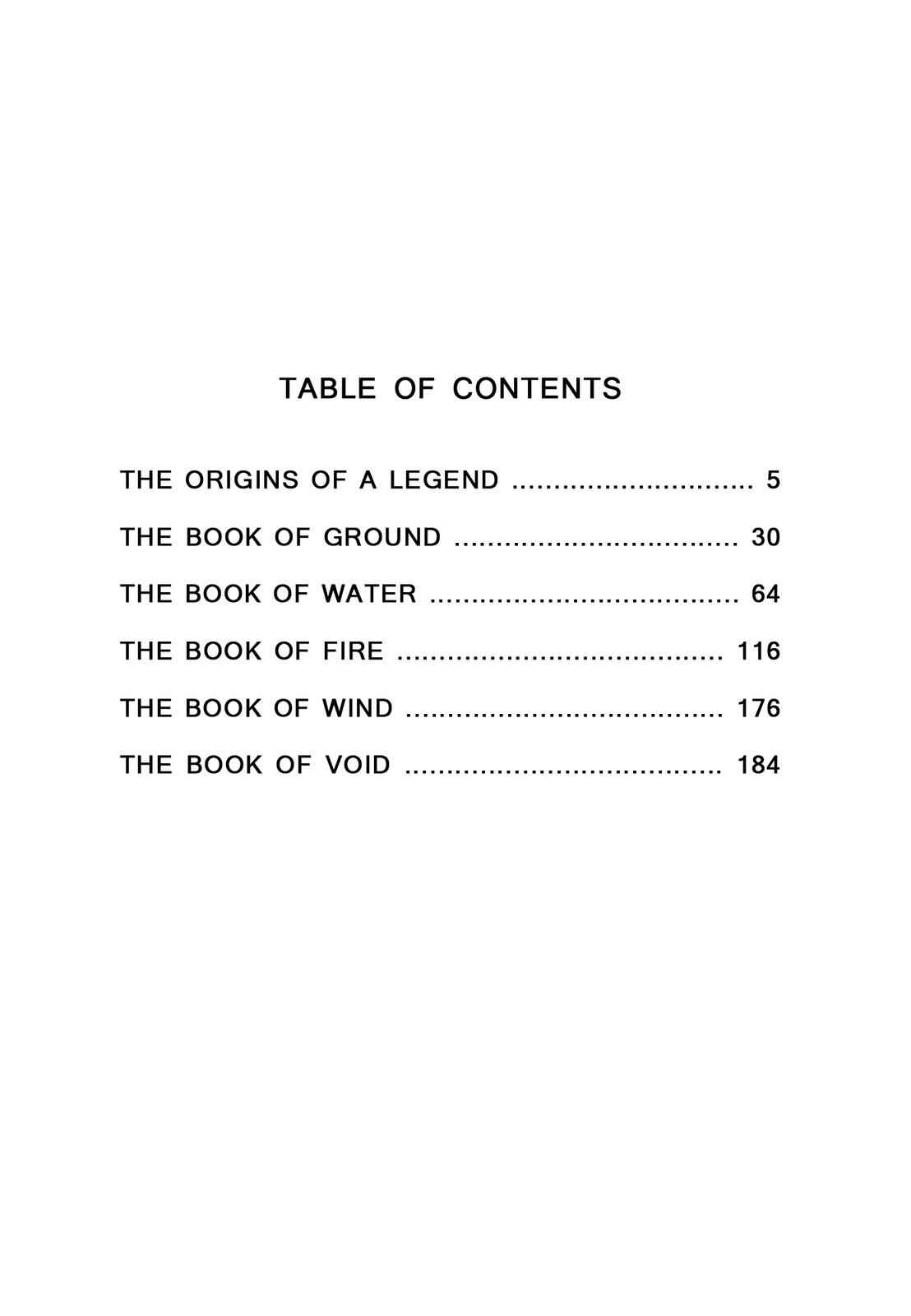 Page 5 Chapter 1 The Book of Five Rings (Variety Art Works)