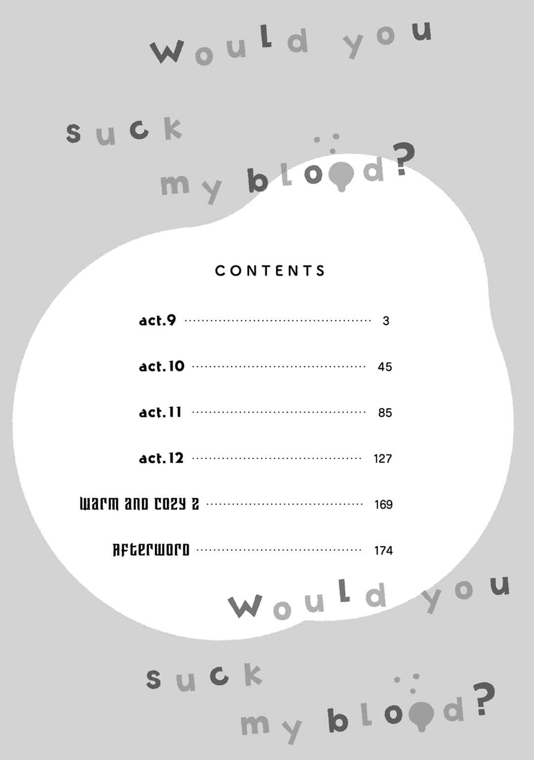 Page 6 Chapter 9 Would You Suck My Blood?
