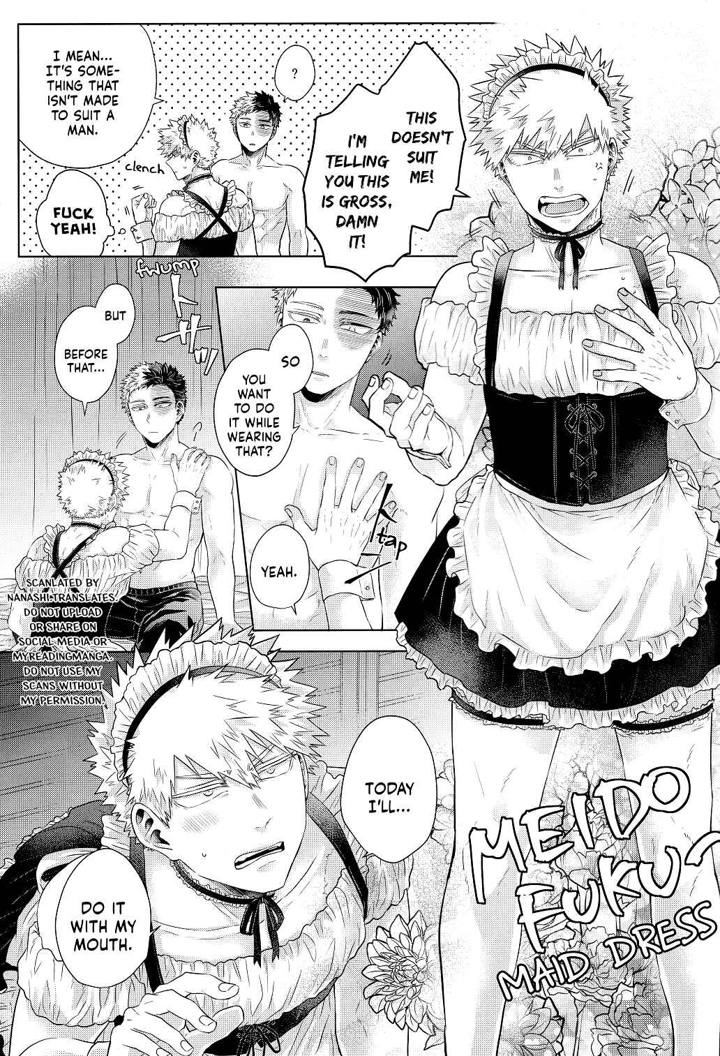 Page 13 Chapter Unknown_5ec7 My Hero Academia - Asa Made wa Okotowari (Doujinshi)