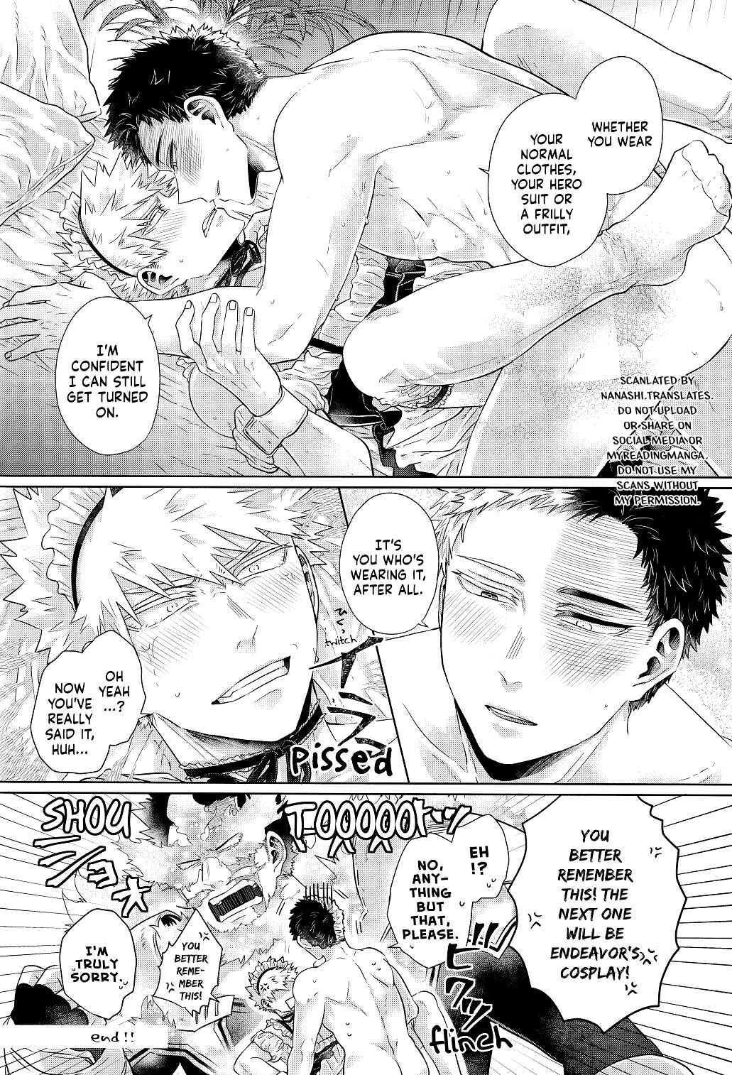 Page 34 Chapter Unknown_5ec7 My Hero Academia - Asa Made wa Okotowari (Doujinshi)