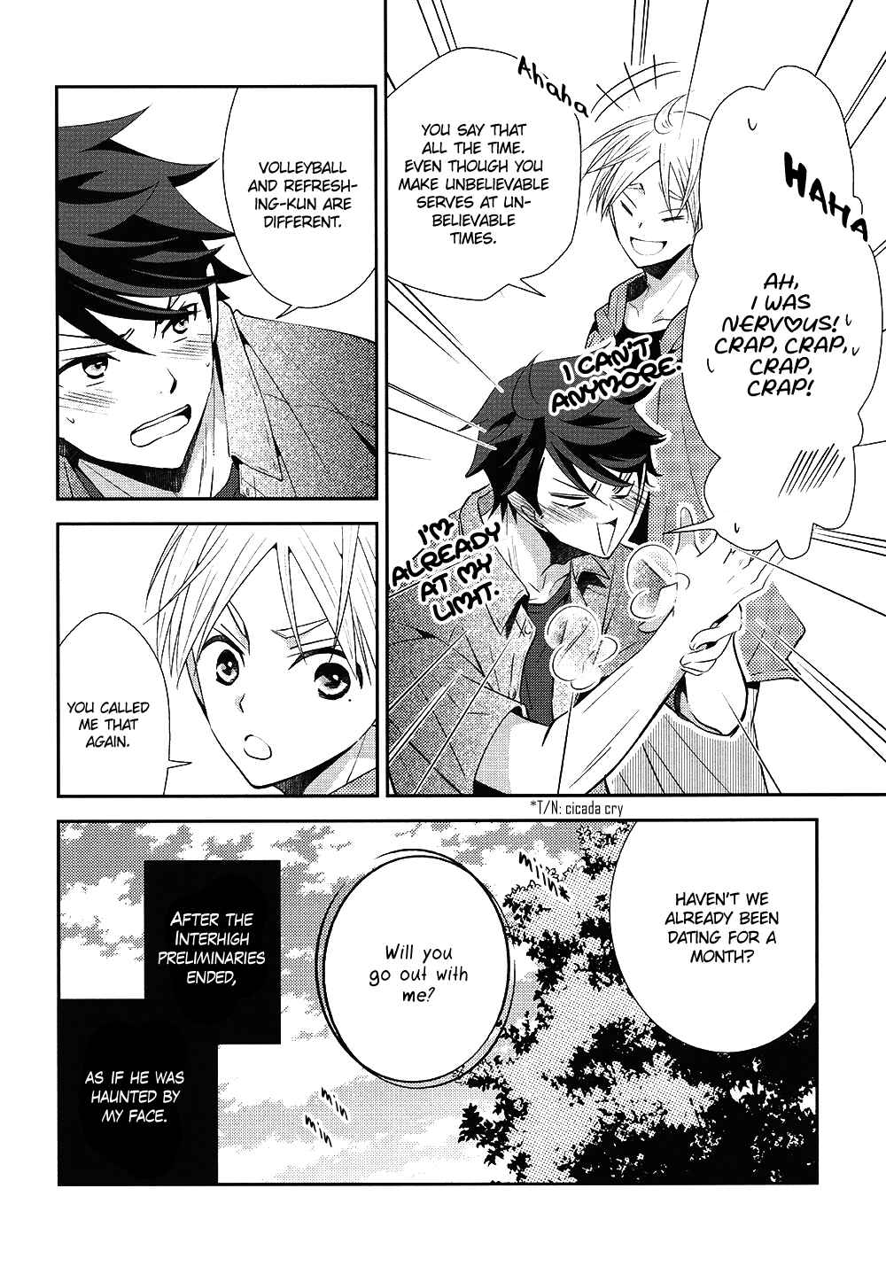 Page 6 Chapter Unknown_12f0 Haikyuu!! - Rabbit Song (Doujinshi)