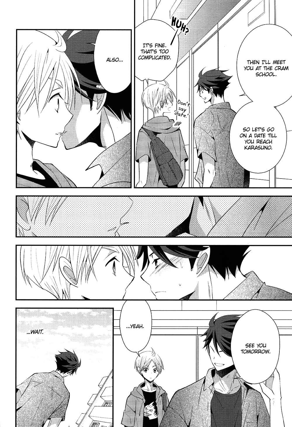 Page 8 Chapter Unknown_12f0 Haikyuu!! - Rabbit Song (Doujinshi)