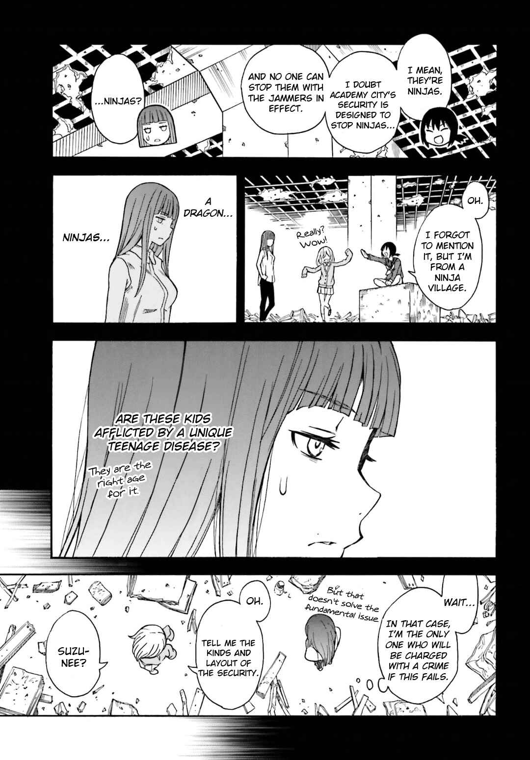 Page 5 Chapter 107 Toaru Majutsu no Index Gaiden - Toaru Kagaku no Railgun