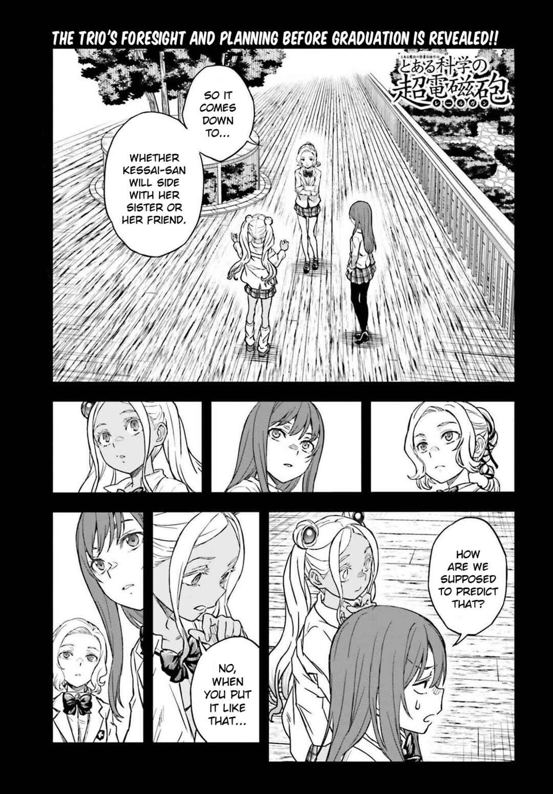 Page 1 Chapter 166 Toaru Majutsu no Index Gaiden - Toaru Kagaku no Railgun