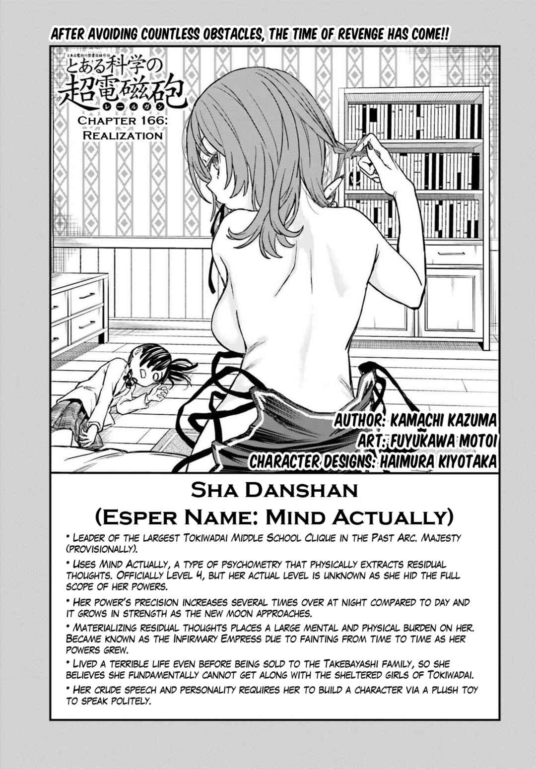 Page 5 Chapter 166 Toaru Majutsu no Index Gaiden - Toaru Kagaku no Railgun