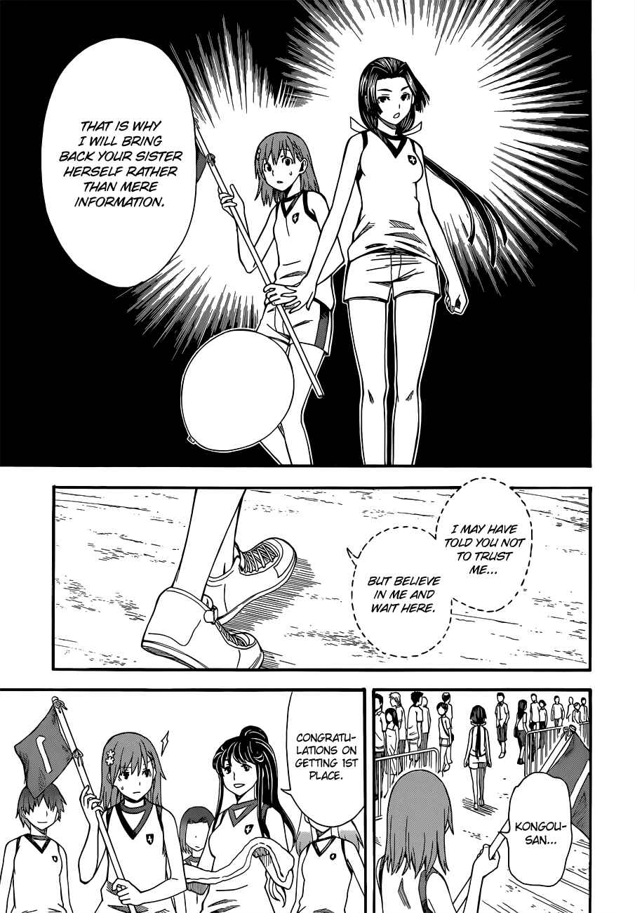 Page 17 Chapter 49 Toaru Majutsu no Index Gaiden - Toaru Kagaku no Railgun