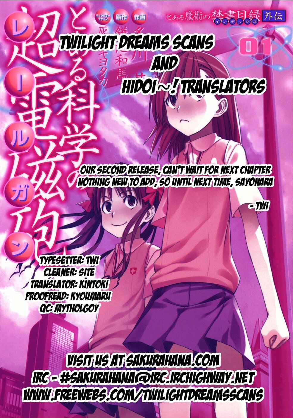 Page 27 Chapter 4 Toaru Majutsu no Index Gaiden - Toaru Kagaku no Railgun