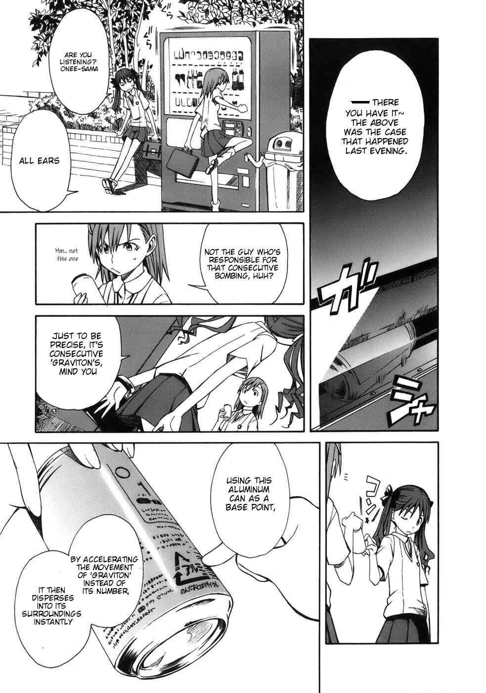 Page 5 Chapter 4 Toaru Majutsu no Index Gaiden - Toaru Kagaku no Railgun
