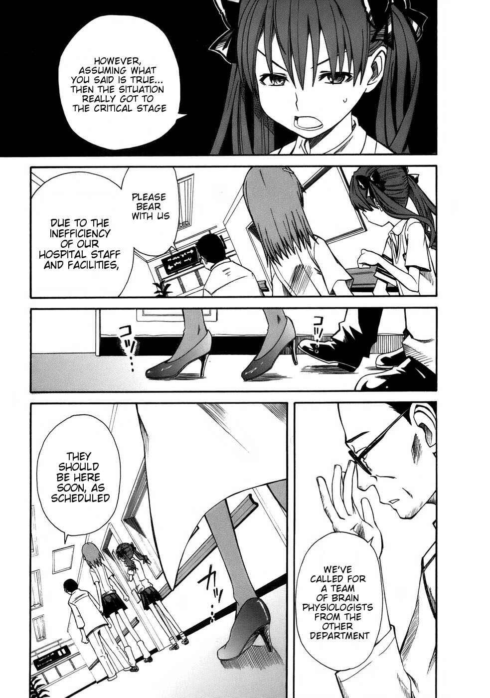 Page 25 Chapter 7 Toaru Majutsu no Index Gaiden - Toaru Kagaku no Railgun