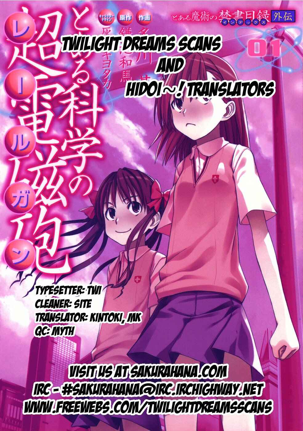 Page 37 Chapter 7 Toaru Majutsu no Index Gaiden - Toaru Kagaku no Railgun