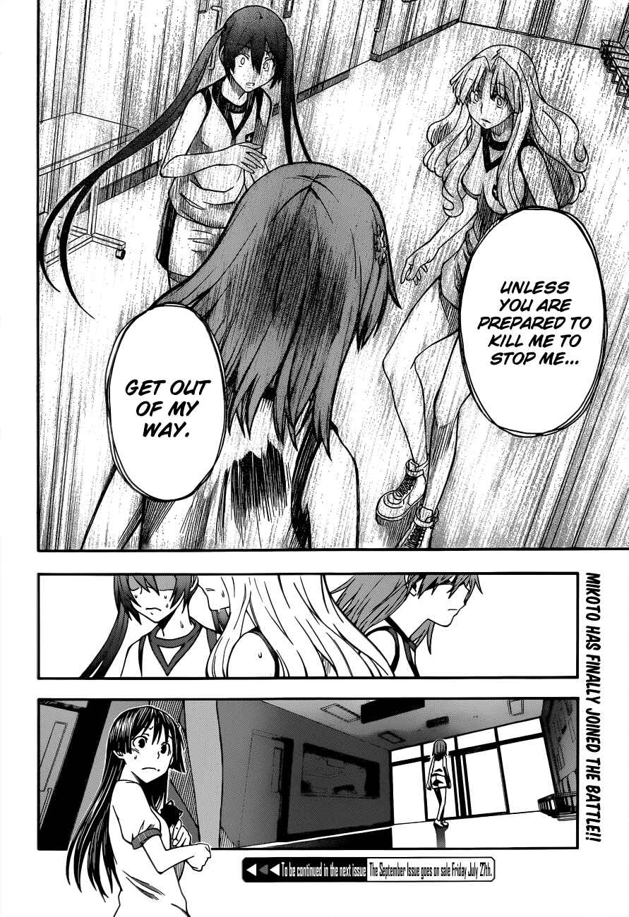 Page 24 Chapter 51 Toaru Majutsu no Index Gaiden - Toaru Kagaku no Railgun