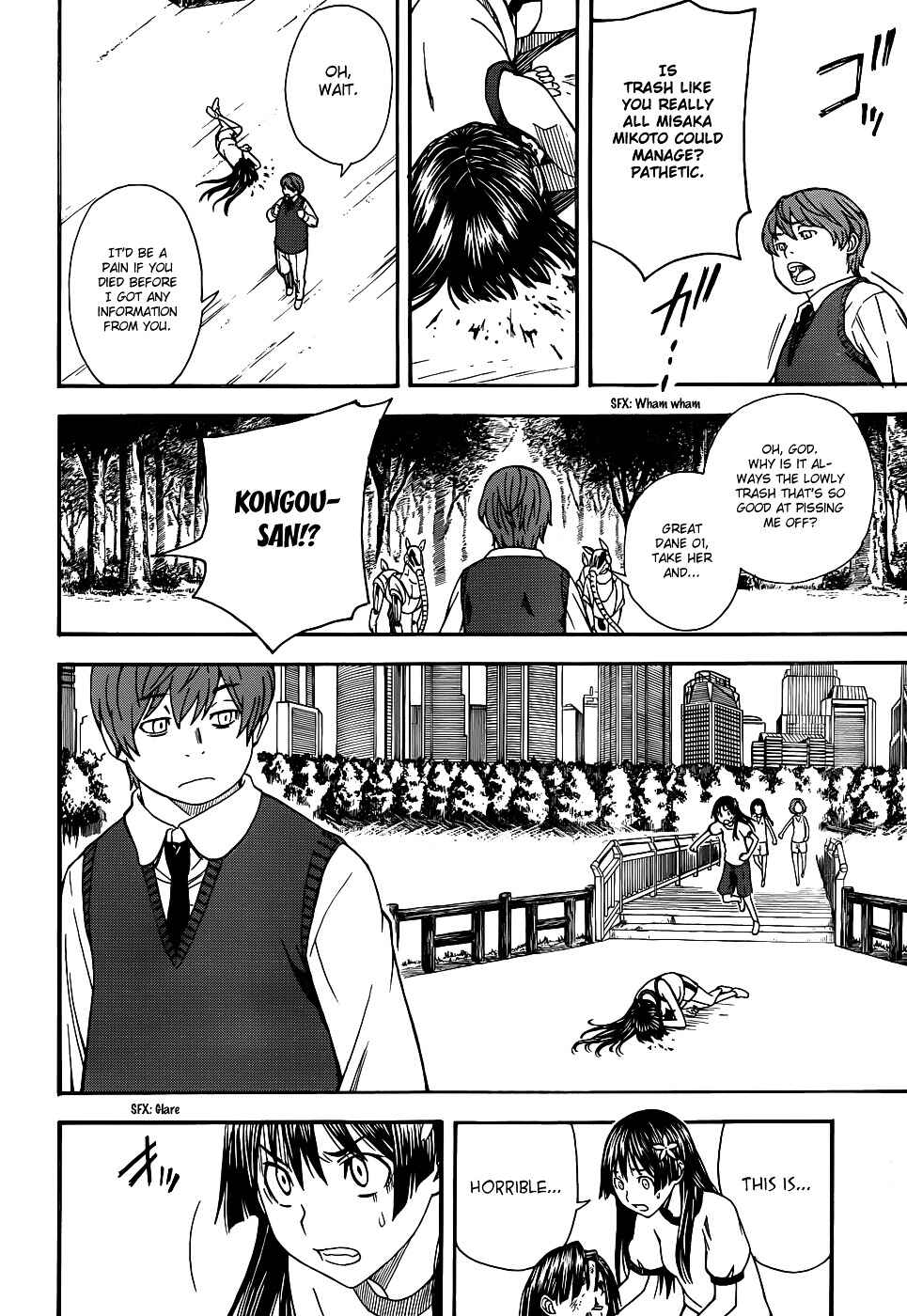 Page 28 Chapter 50 Toaru Majutsu no Index Gaiden - Toaru Kagaku no Railgun
