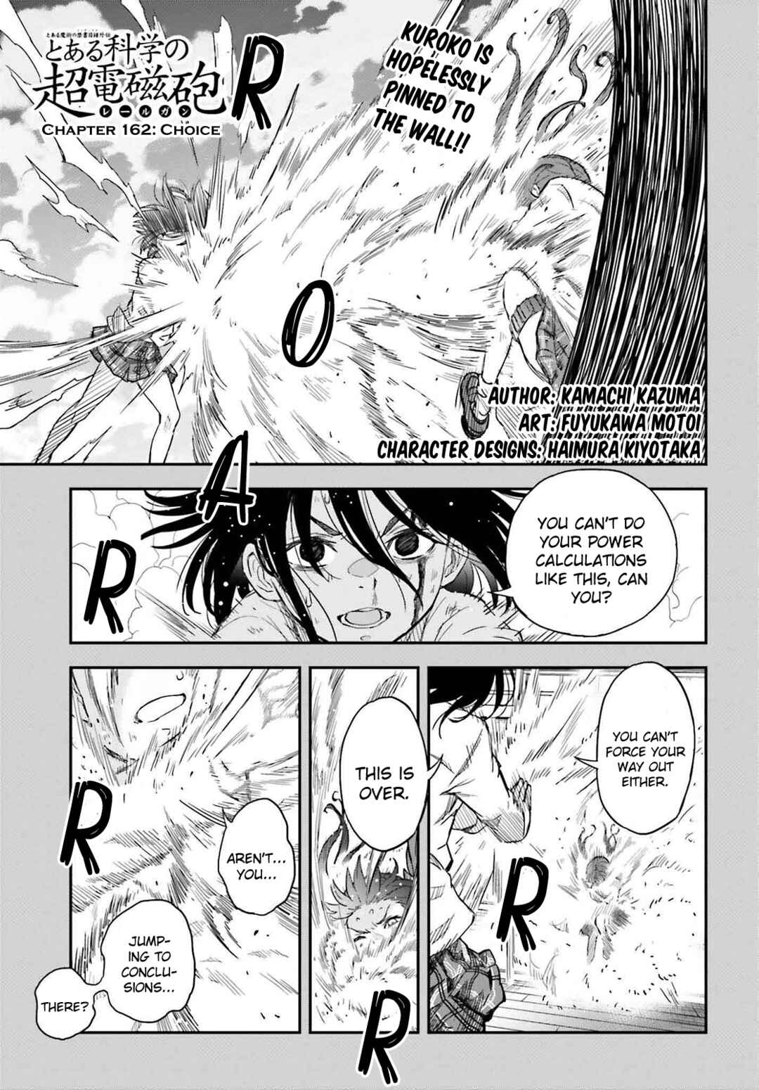 Page 1 Chapter 162 Toaru Majutsu no Index Gaiden - Toaru Kagaku no Railgun